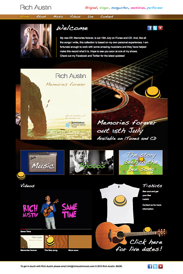 engineering UK Website development design